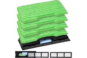 SAVSTOR Reusable for Shark Vacmop Replacement Pads: Wet Dry Vac Mop Pads Refills For Shark Vacmop Pro Cordless Vacuum Mop Vac Mopvac VM252 VM200 VM200p12 VMP30 VM190 VM250 hard floor Cleaner mopping Pad 7pack