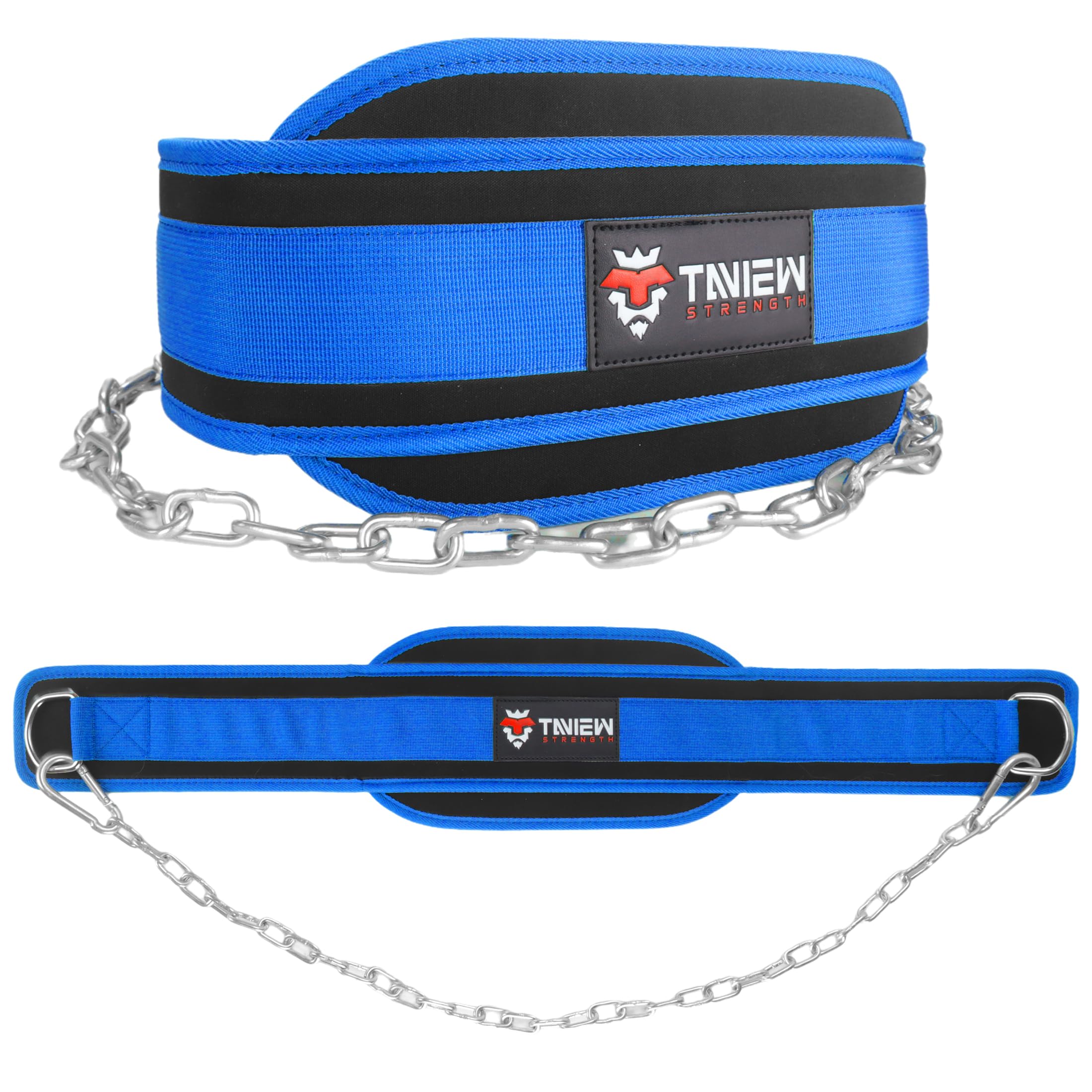 TAVIEW Dip Belt with Chain Weighted Belt for Pullups with Heavy Duty Dip Belt with Chain