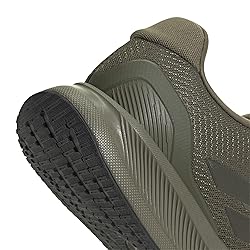 adidas Men's Run Falcon 5 Sneaker, Olive