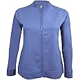 Natural Uniforms Women's Ultra Soft Stretch Zip Up Scrub Jacket (5200)