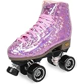 Sure-Grip Prism Plus Roller Skates Indoor (Pink, Size 9)