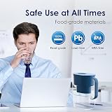 Waterdrop Lucid 3.5L Filter Jug with WD-PF-01A Plus 90 Days Filter Red/Blue view 8