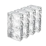 4 Pack-7.9"x3.9"x2" High Transparency ice Crystal