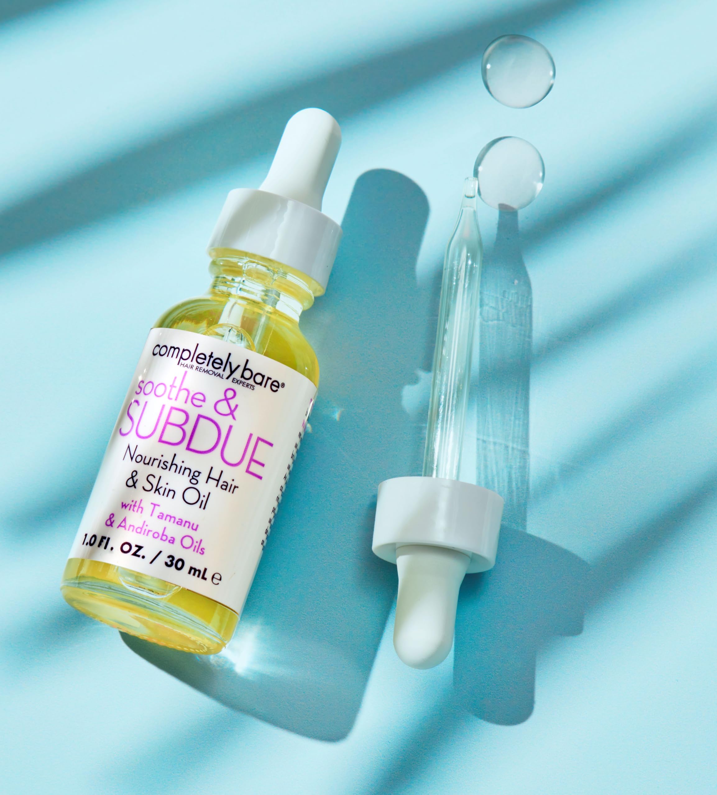 Completely Bare soothe & SUBDUE Nourishing Hair & Skin Oil - Reparative Tamanu & Andiroba Oils