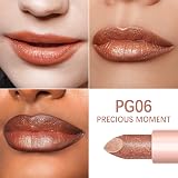 Oulac Bronze Shimmer Lipstick Moisturizing Lip Balm Precious Moment PG06 view 3