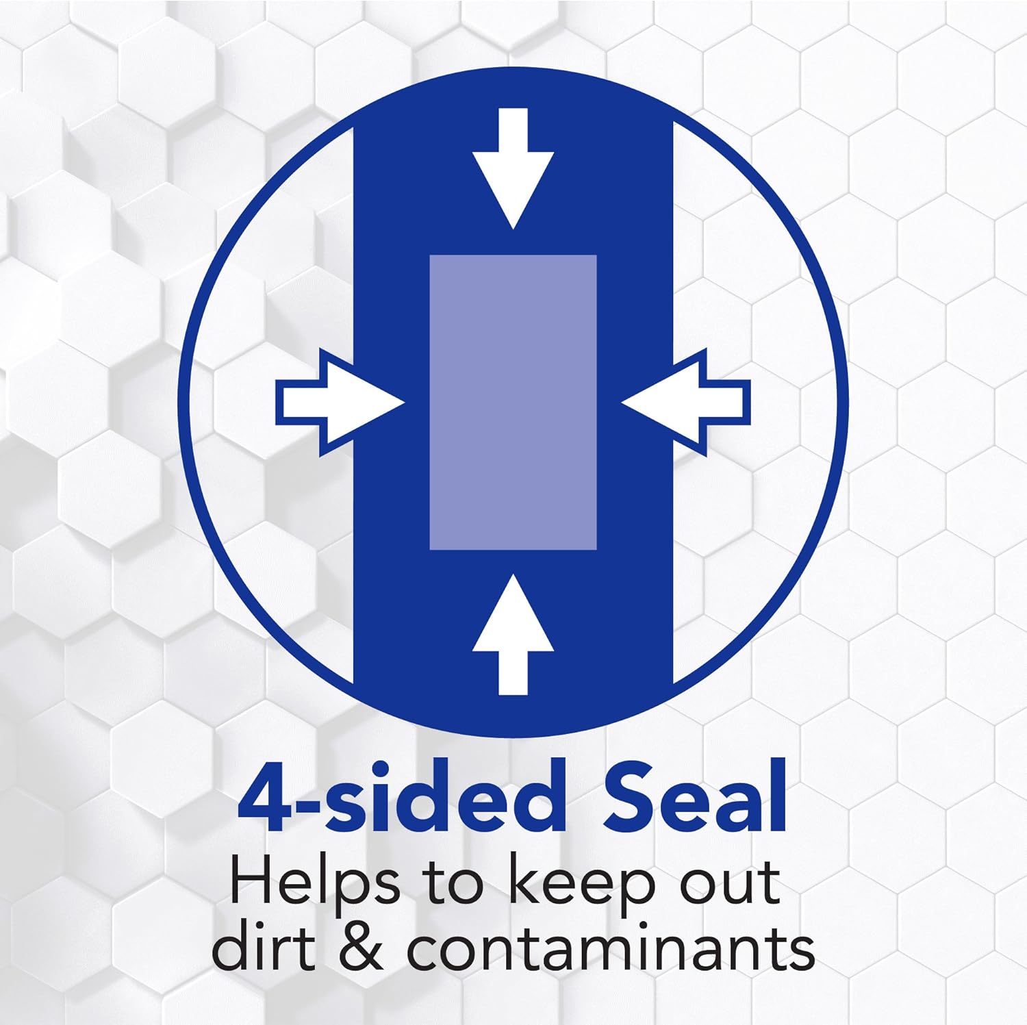 All Health Antibacterial Sheer Adhesive Pad Bandages, 3 in x 4 in, 30 ct | Helps Prevent Infection, Extra Large Comfortable Protection for First Aid and Wound Care: Health & Personal Care