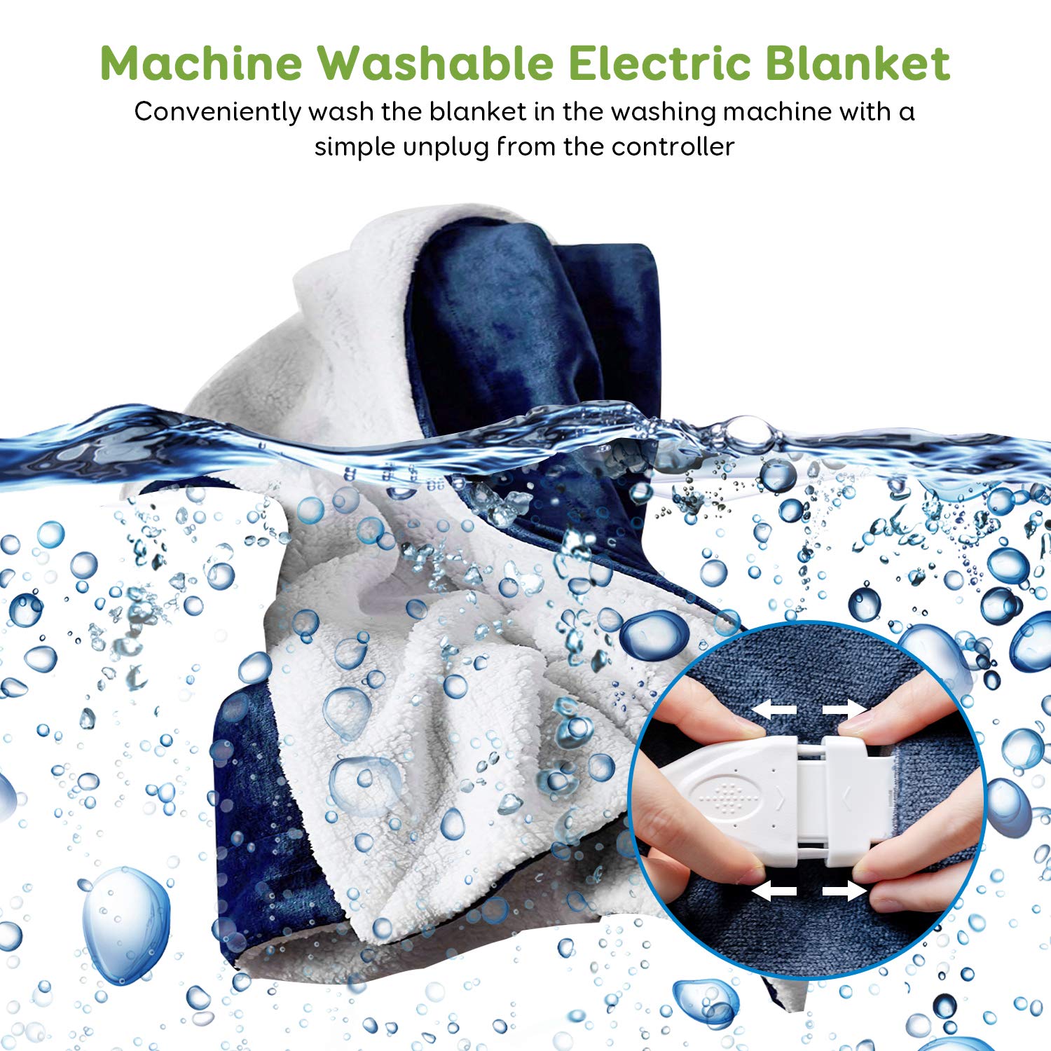 Sivio Electric Fast Heating Blanket 50\