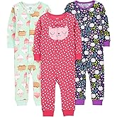 Simple Joys by Carter's baby-boys 3-pack Snug Fit Footless Cotton Pajamas
