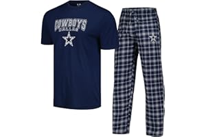 Concepts Sport Men's NFL Arctic T-Shirt & Pajama Pants Sleep Set