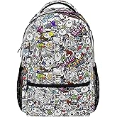 ELENAYAH Cat Gaming Backpack Kids School Bag Lightweight Daypack Travel Laptop Bag Women Men Bookbags
