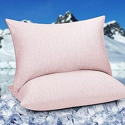 HOMFINE Cooling Pillowcases Standard Size - Double