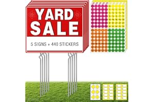 Yard sale sign kit-Y5-A