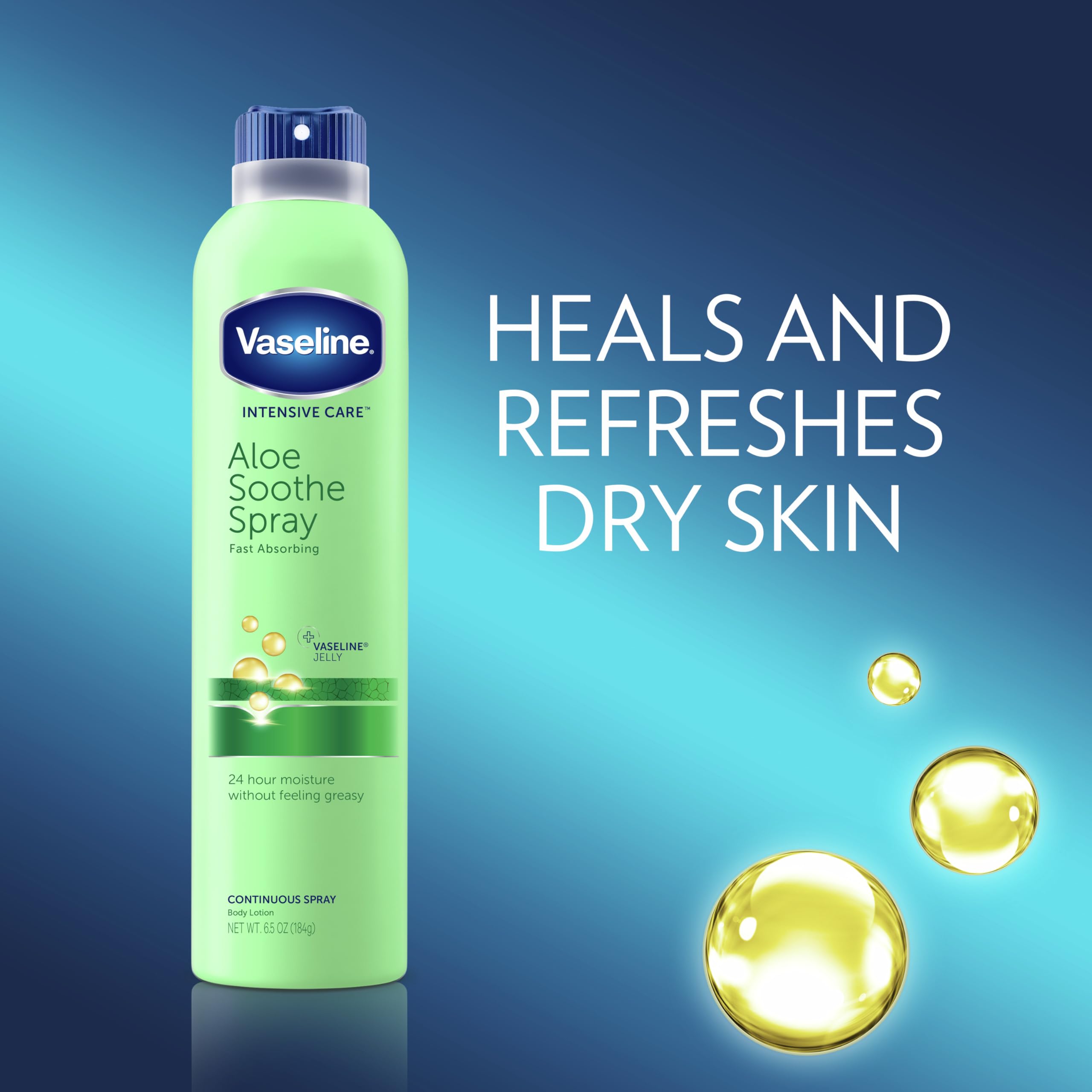 Vaseline Intensive Care? Aloe Soothe Spray, 6.5 Oz