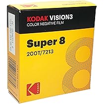 Kodak TXR-464 Tri-X Preto e Branco, Filme Silencioso Super 8