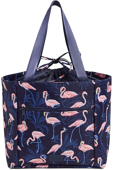 Vera Bradley リサイクルリップストップ ランチクーラー, フラミンゴ  