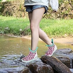 Kalkal Women's Deck Boots, Waterproof Ankle Rain