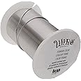 The Beadsmith Wire Elements 20-Gauge Lacquered Tarnish-Resistant Copper Wire for Jewelry Making, 15 Yard, 13.72 Meter Spool (Titanium Color)
