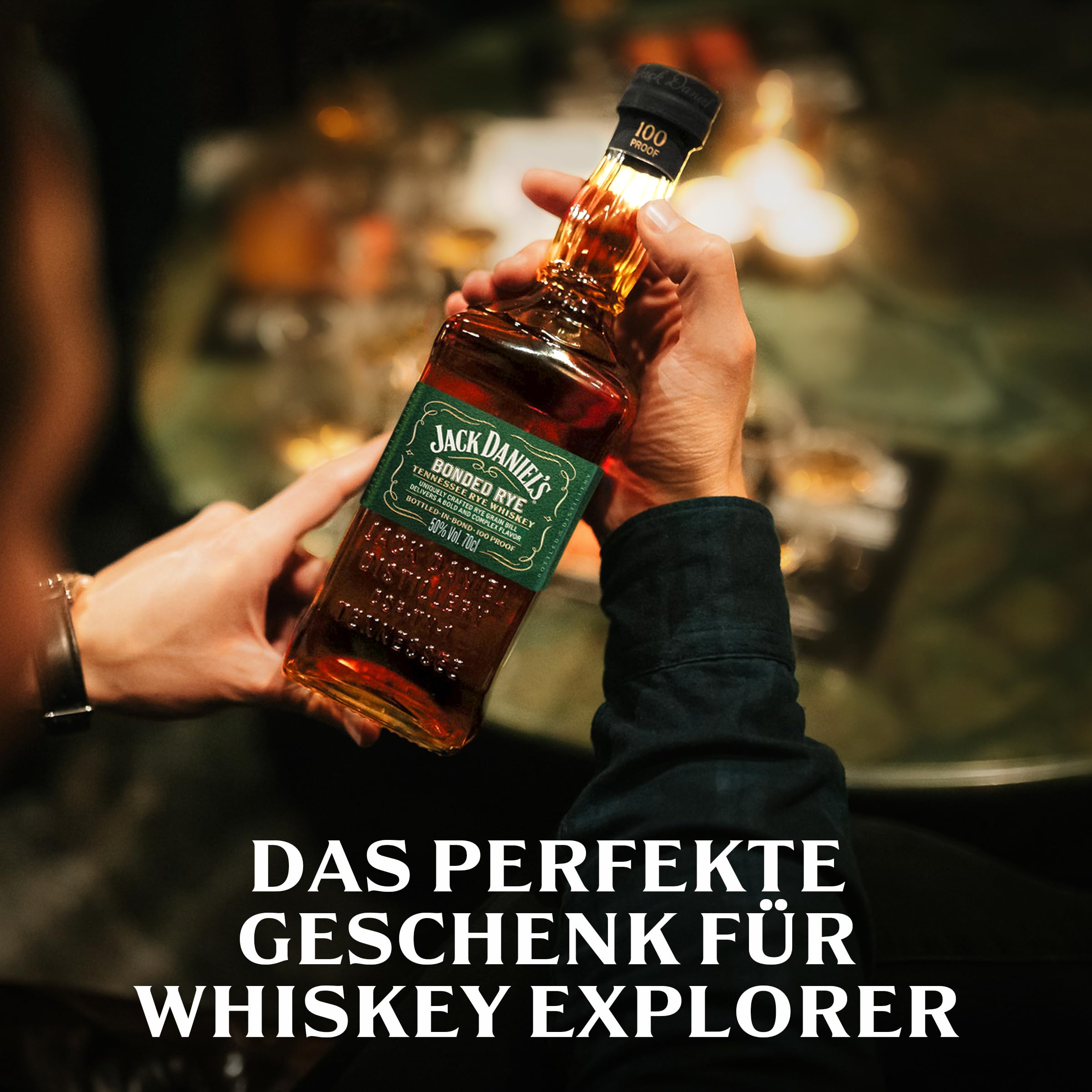Jack Daniel's Bonded Rye - Tennessee Whiskey - Super Premium - Geschenkempfehlung- Komplexer Geschmack mit Noten von Trockenfrüchten, Toffee und Karamell-0.7L/50% Vol. 7