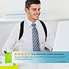 P&J Health Figure 8 Posture Corrector Clavicle Support Brace for Upper Back & Shoulder, Best Brace Help to Improve Posture for Men & Women