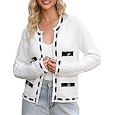 Kedera Jackie O Cardigan for Women Open-Front Sweater Jackets Long Sleeve Casual Work Cardigan Knit Outwear Fall 2025