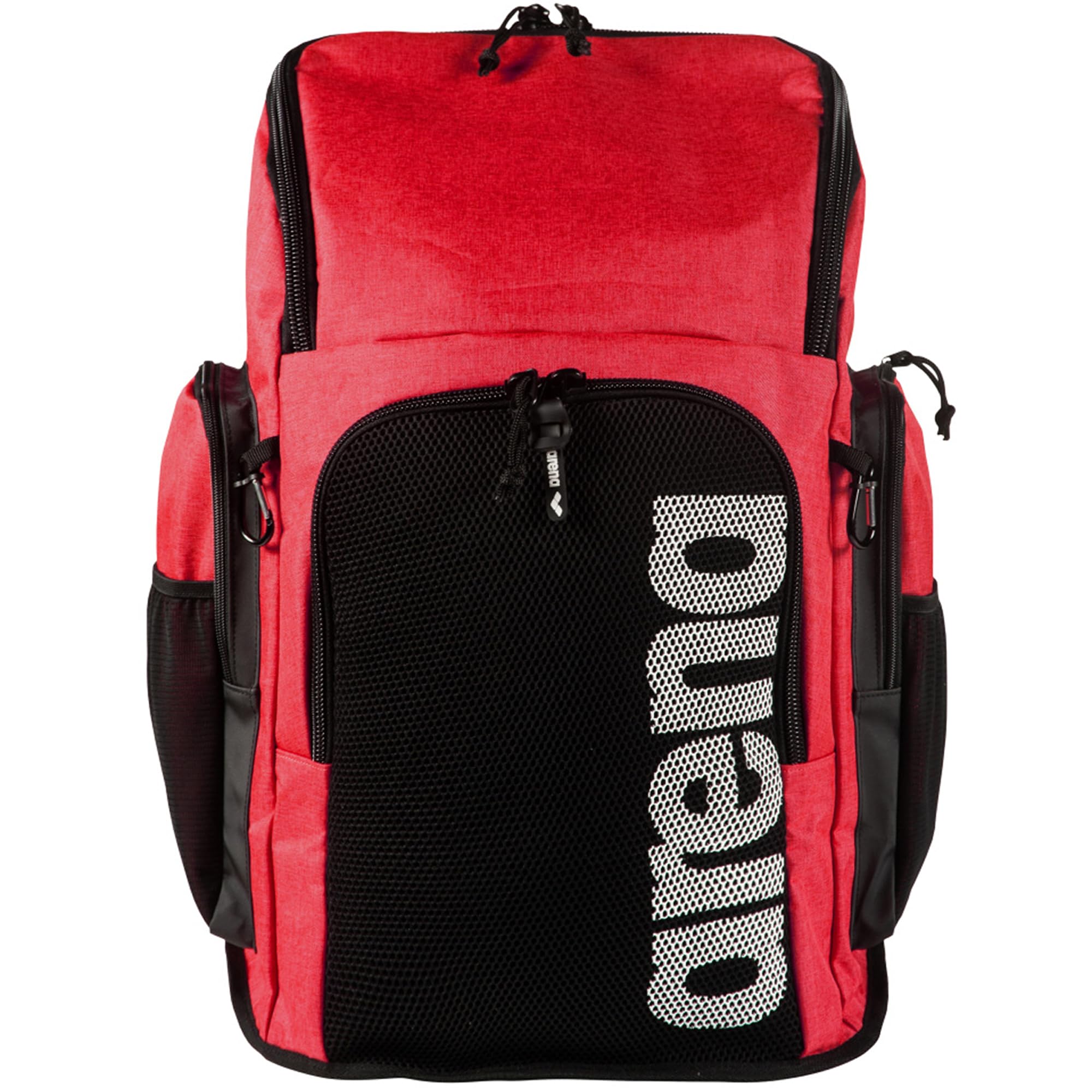 ARENA Team 45 Mochila Natación Atleta Deportes Gimnasio Mochila Equipo de entrenamiento grande Bolsa de natación para hombres y mujeres, 45 litros, Rojo Melange