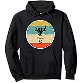 Taurus Zodiac Retro Gift Pullover Hoodie
