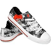 FOCO Cleveland Browns NFL Womens Low Top Tie Dye Canvas Shoes - 8