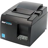 Star Micronics TSP143IIIU USB Thermal Receipt Printer with Device and Mfi USB Ports, Auto-cutter, and Internal Power Supply - Gray (Renewed)