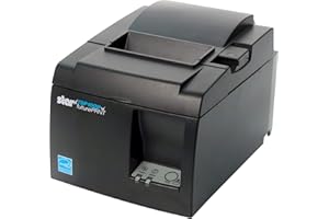 Star Micronics TSP143IIIU USB Thermal Receipt Printer with Device and Mfi USB Ports, Auto-cutter, and Internal Power Supply -