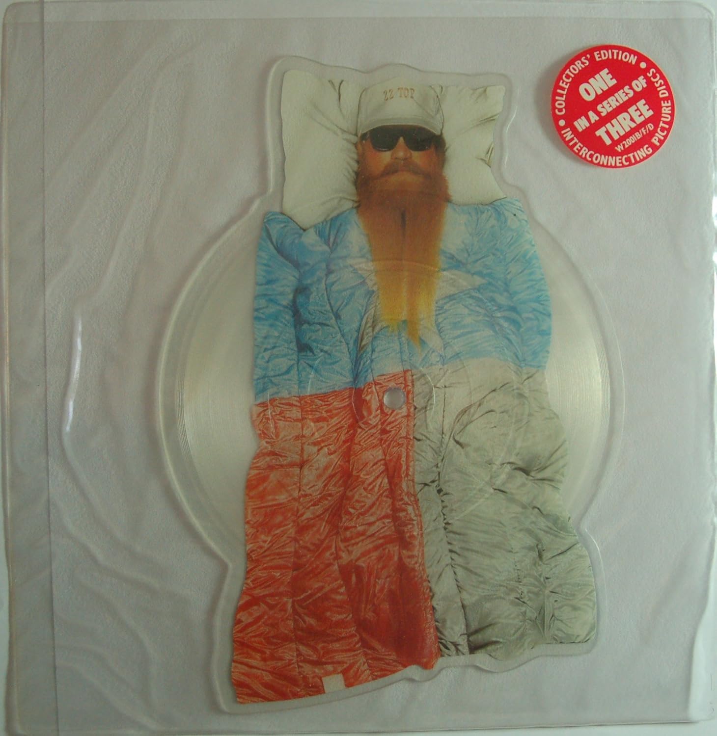 ZZ TOP SLEEPING BAG, DIE CUT picture disc. W2001 P Amazon.co.uk Music