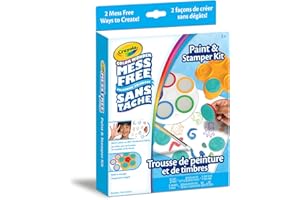 Crayola Color Wonder Kit de peinture et tampon sans désordre