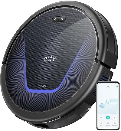 eufy G50 Robot Vacuum Cleaner 4000 Pa Strong Suction Pet Hair Quiet 55 dB