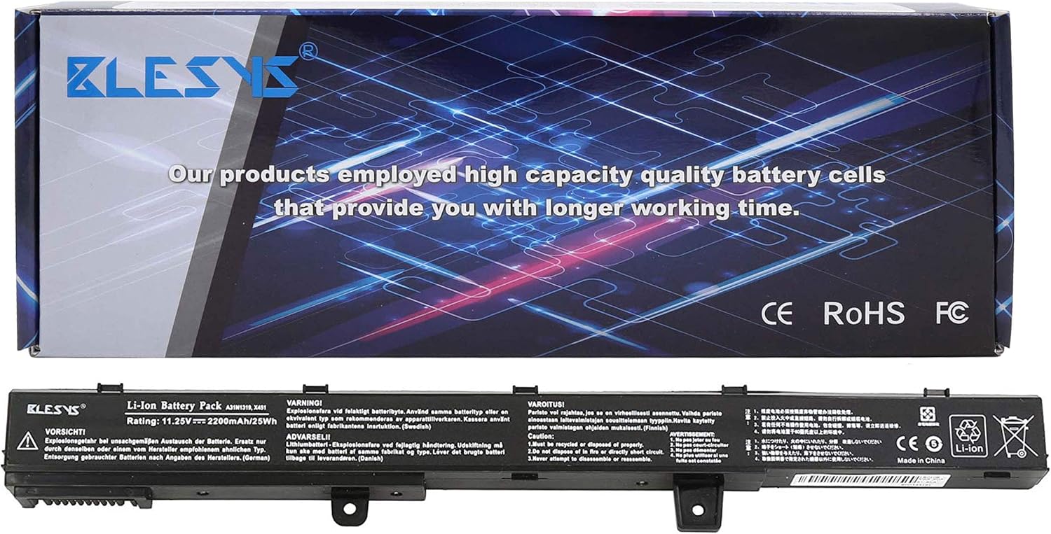 batteria per laptop per asus x551m