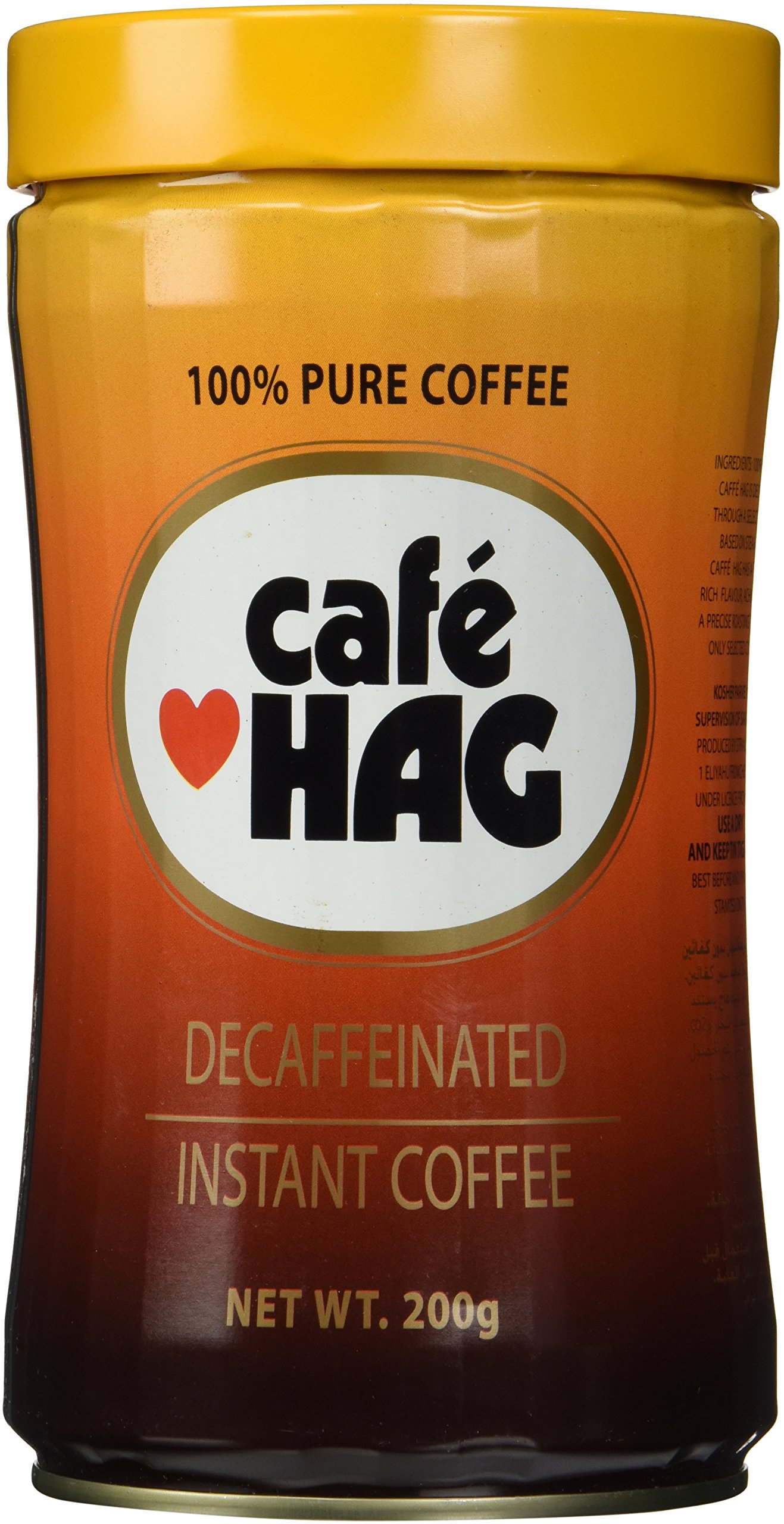 Cafè Hag Classic Mild, Savoury Aroma, Decaffeinated