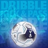 Tottenham Hotspur Football Size 5 Official Merchandise White Navy view 3
