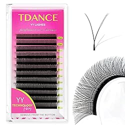 TDANCE YY Lash Extensions D Curl 0.05mm Thickness