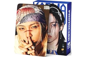 YSHILIHEYI 127Pcs Stray Kids Karma Photocard Set and Sticker Pack – Official SKZ Merch, 55 Photo Cards and 72 Album Stickers – Collectible Skz Photocards for Fans Gifts