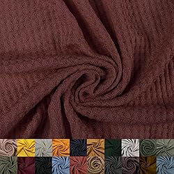 Texco Inc 59" Wide Rayon Spandex Waffle Open Knit