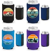 Retro Outdoor Designs Magnetic Can Coolie 4 Pack