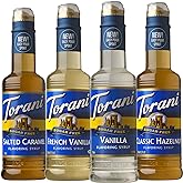 Torani Sugar Free Syrup, Coffeehouse Variety Pack, 12.7 Ounce (Pack of 4)