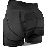 Upgraded Kids Padded Shorts for Snowboard Ski Skating Inline,Full Impact Protection Crash Pad Pants for Butt Hips Tailbone