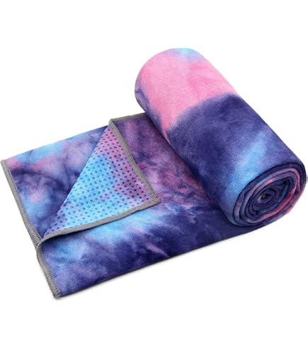 LEUS Toalla Ecológica De Yoga – Toalla De Microfibra Reciclada Antideslizante De Secado Rápido Para Yoga Caliente, Pilates Y Fitness, Terracota, 68 X 24 Pulgadas