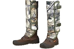 TREKMASTER Snake Gaiters Snake Chaps: Waterproof Snake Guards Snake Bite Protection for Lower Legs, Snake Proof Gaiters
