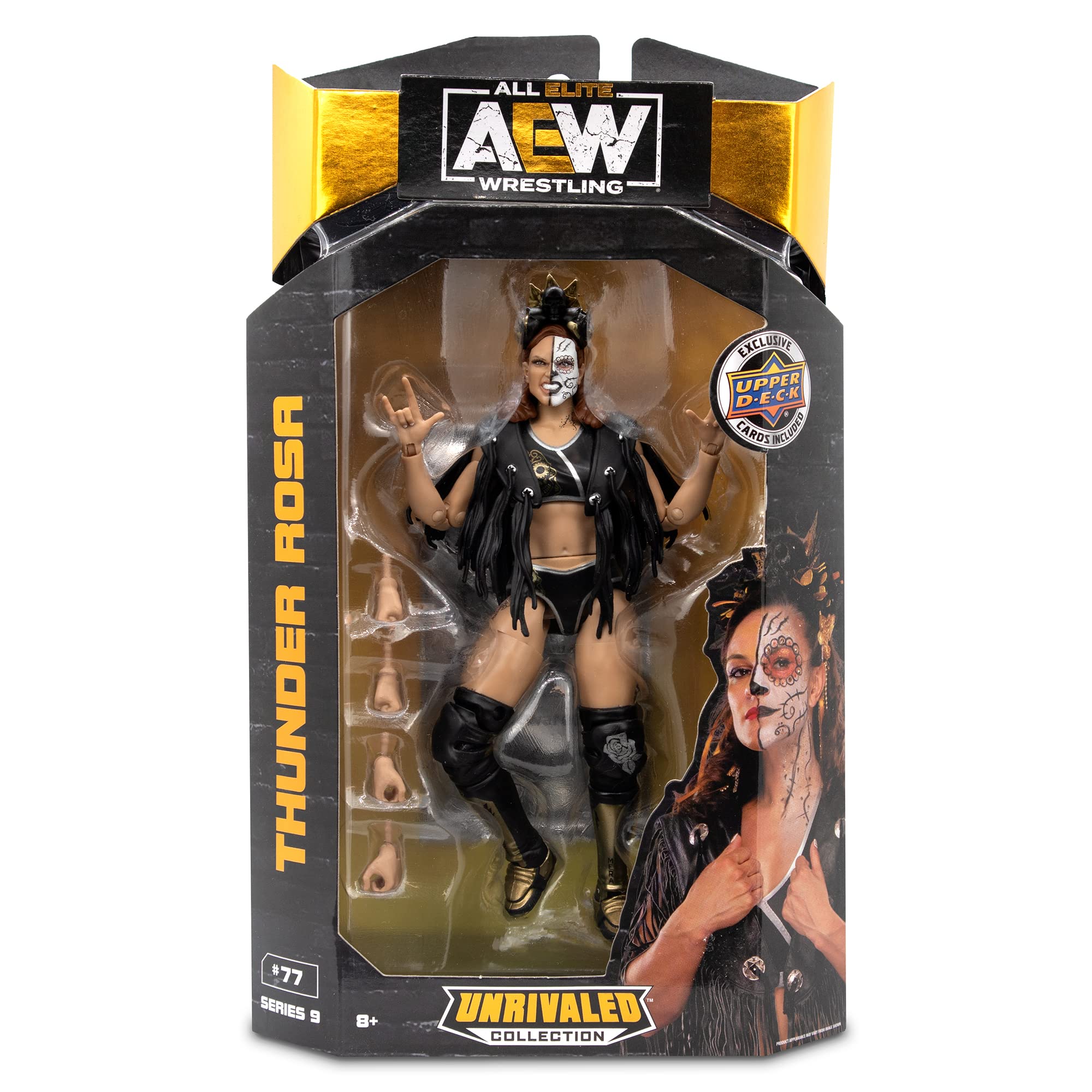 AEW Unmatched Unrivaled Luminaries Collection Wrestling Action Figure (Choose Wrestler) (Thunder Rosa)