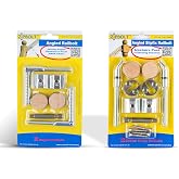 Zipbolt Angled Handrail to Newel Post Installation Kit - Staircase Angled Railbolt Bundle (Includes 11.560 Lower &amp; 13.960 Upper Connectors)