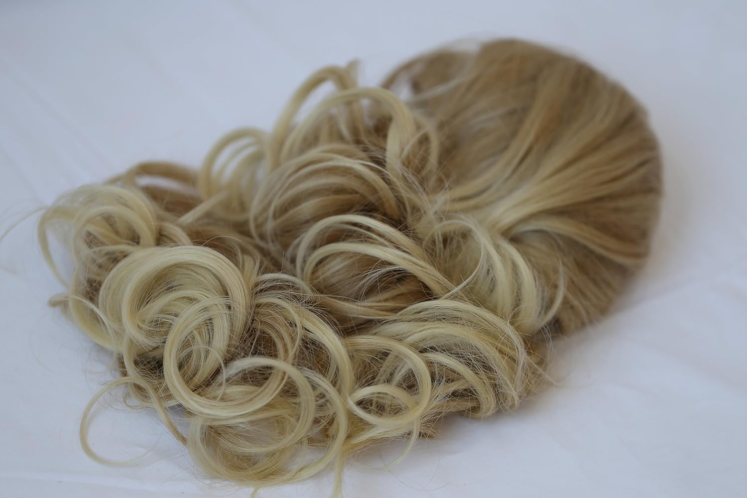 CAISHA 12" Hair Piece Braid Ponytail Extension Voluminous Wavy Blonde Mix PH208, 12 inch - Image 3