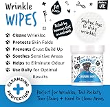 BUGALUGS Wrinkle Care Wipes 100 Count - Biodegradable Dog Wipes view 6