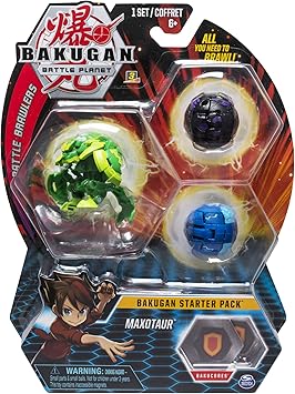 Bakugan Starter Pack Maxotaur (BIZAK 61924426) , color/modelo surtido: Amazon.es: Juguetes y juegos
