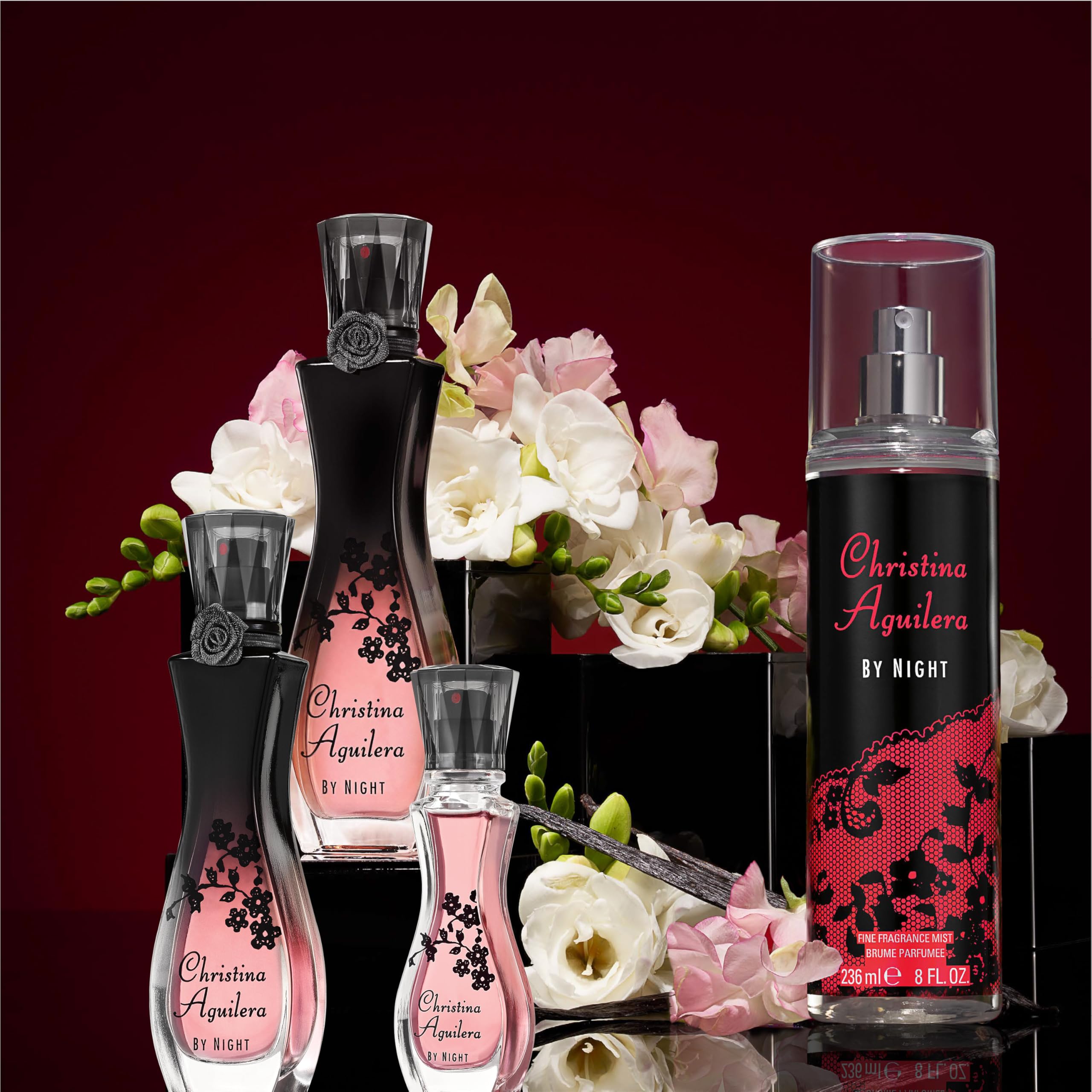 Christina Aguilera - By Night Parfüm, femininer, verführerischer und sinnlicher Duft, mit Pfirsichblüte, blumige, orientalische und fruchtige Noten, ideal für den Sommer, Parfüm für Damen - 50 ml 7