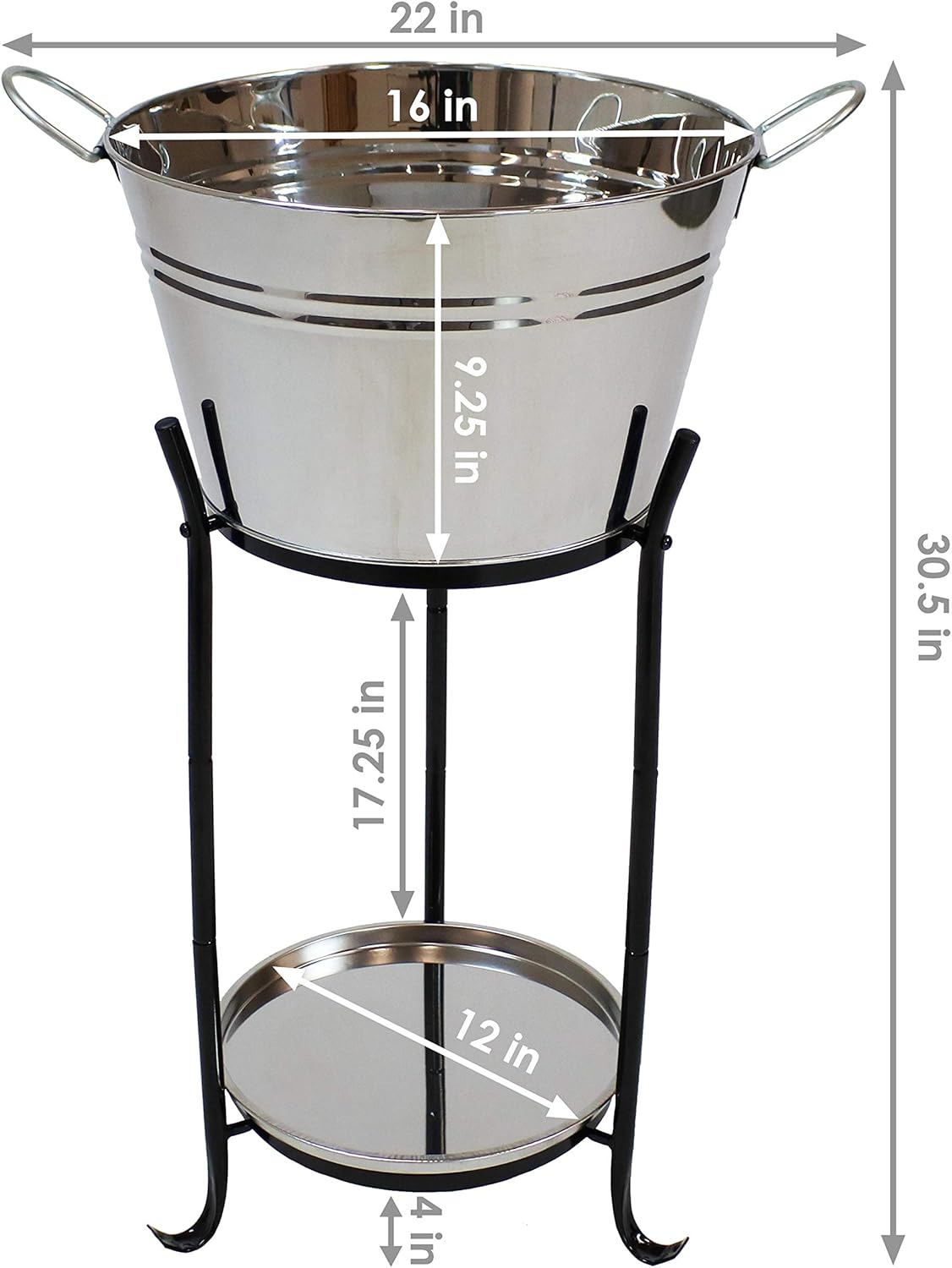 drinks cooler with stand